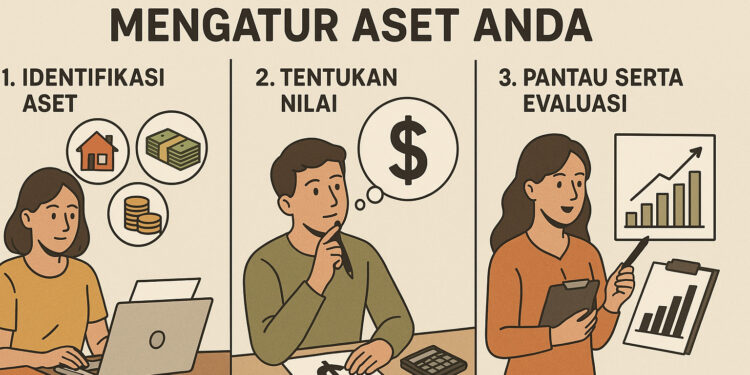 3 Langkah Sederhana Mengatur Aset Anda