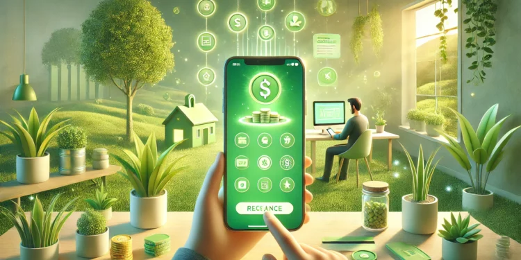 Aplikasi Penghasil Uang Warna Hijau