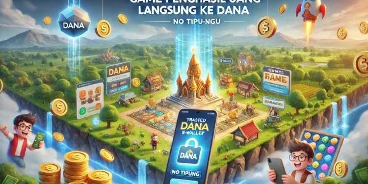 Game Penghasil Uang Langsung ke Dana No Tipu Tipu