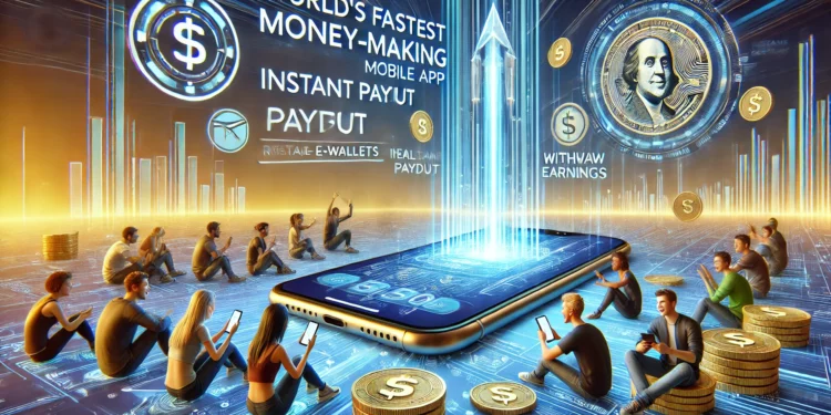 Aplikasi Penghasil Uang Tercepat di Dunia