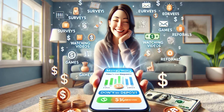 Aplikasi Penghasil Uang Tanpa Deposit