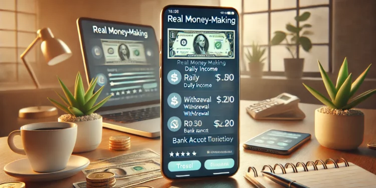 Aplikasi penghasil uang yang asli