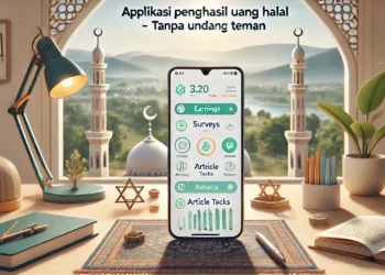 Aplikasi Penghasil Uang Halal Tanpa Undang Teman