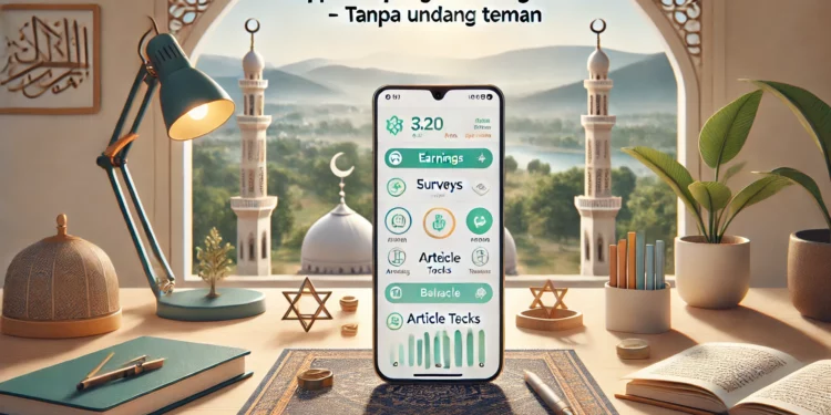 Aplikasi Penghasil Uang Halal Tanpa Undang Teman