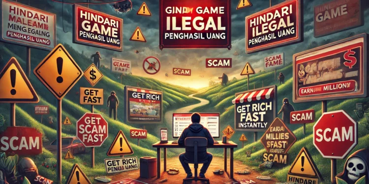 Game Penghasil Uang Ilegal Yang Harus Dihindari